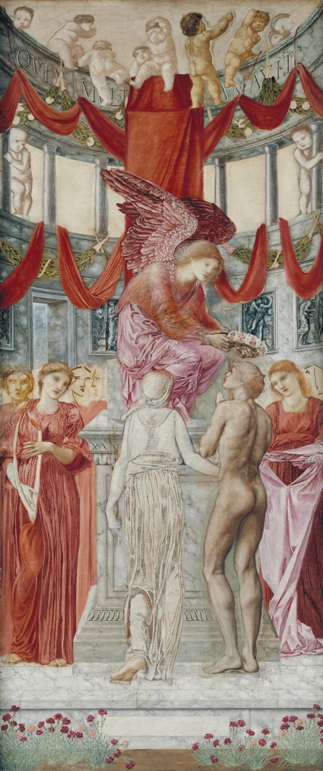 Der Tempel der Liebe - Edward Burne-Jones