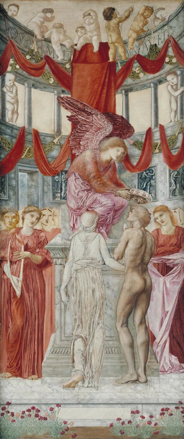 Der Tempel der Liebe - Edward Burne-Jones