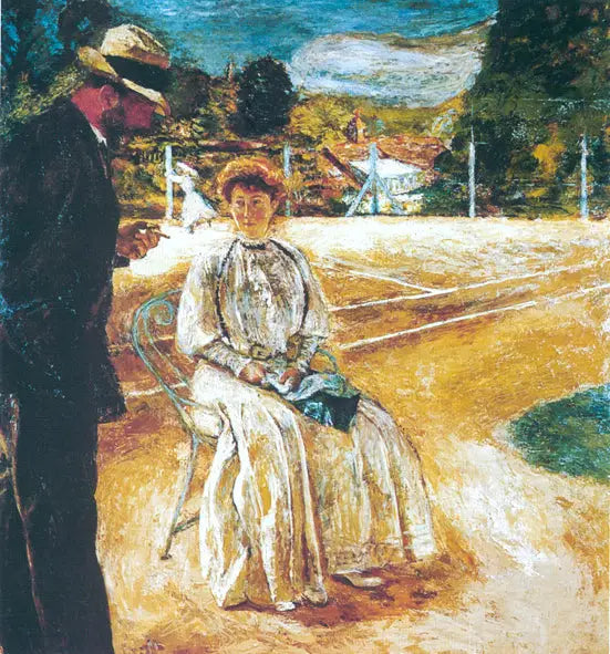 Der Tennis - Édouard Vuillard
