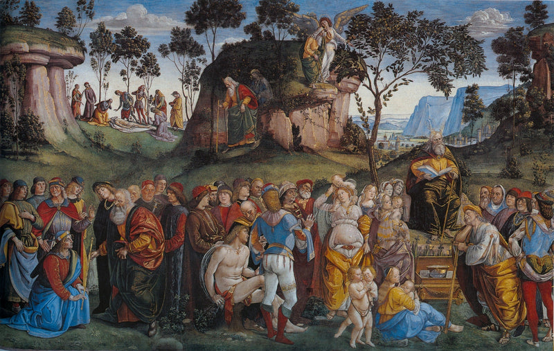 Das Testament und der Tod von Moses - Luca Signorelli