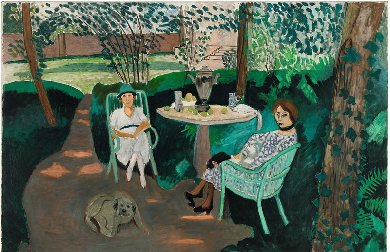Der Tee im Garten - Henri Matisse