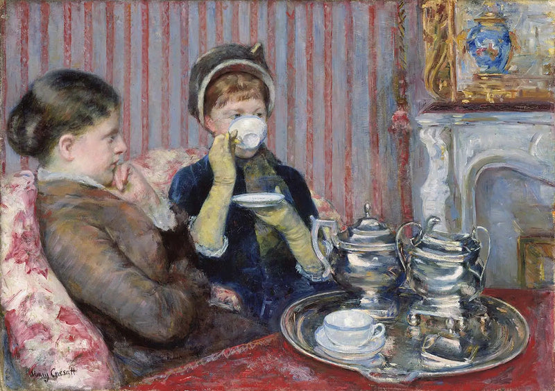 Der Tee - Mary Cassatt
