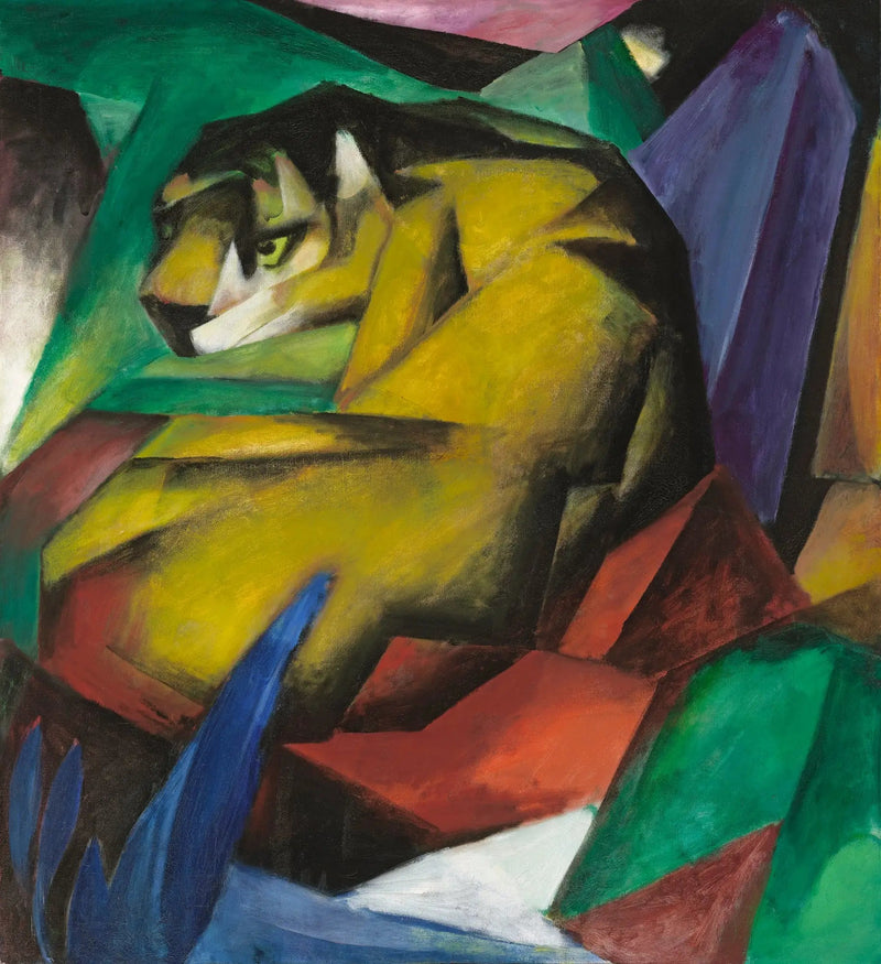 Der Tiger - Franz Marc