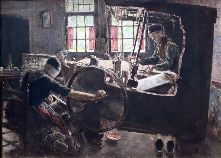 Der Weber - Max Liebermann