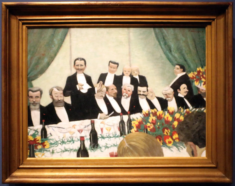 Der Toast - Félix Vallotton