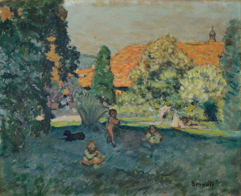 Das rosa Dach - Pierre Bonnard