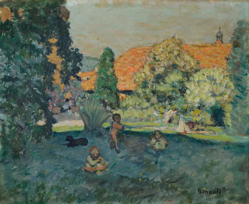 Das rosa Dach - Pierre Bonnard