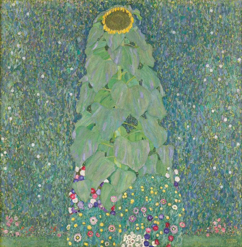 Die Sonnenblume - Gustav Klimt