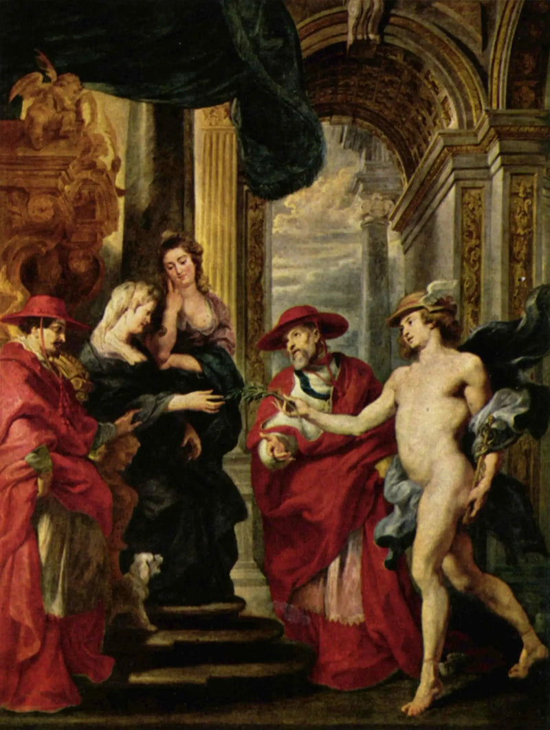 Der Vertrag von Angoulême am 30. April 1619 - Peter Paul Rubens