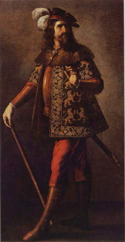 Le traître Ruy Velázquez - Francisco de Zurbarán image 1 copie peinte à la main à l’huile