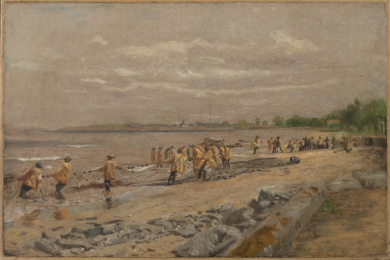 Der Transport der Seine - Thomas Eakins