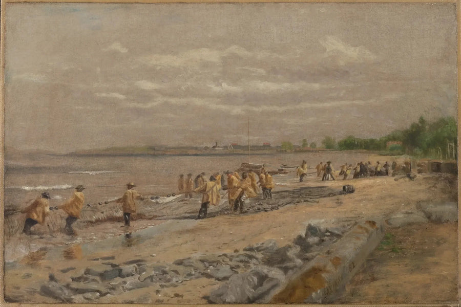 Der Transport der Seine - Thomas Eakins