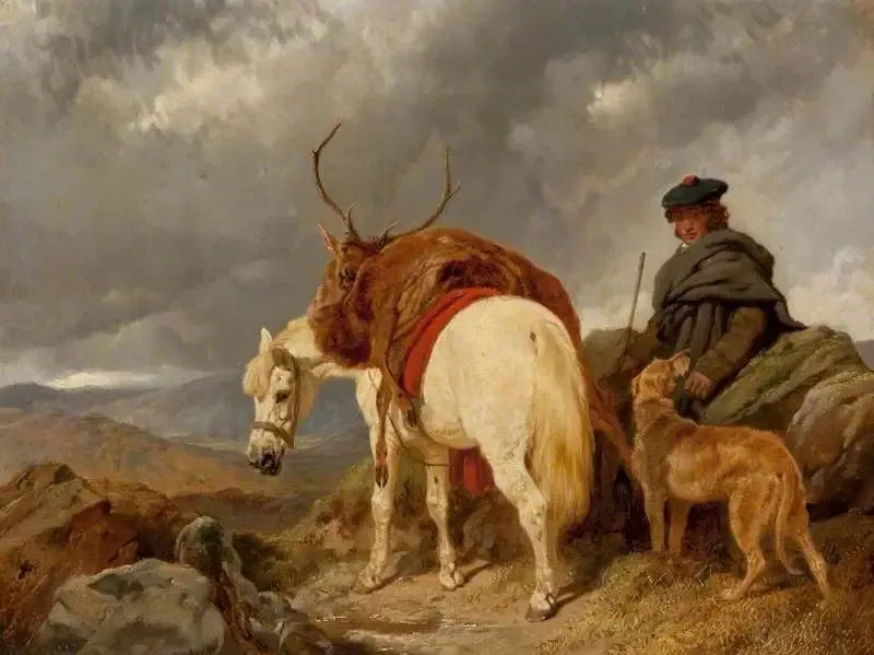 Der Hirschjäger - John Frederick Herring, Sr.