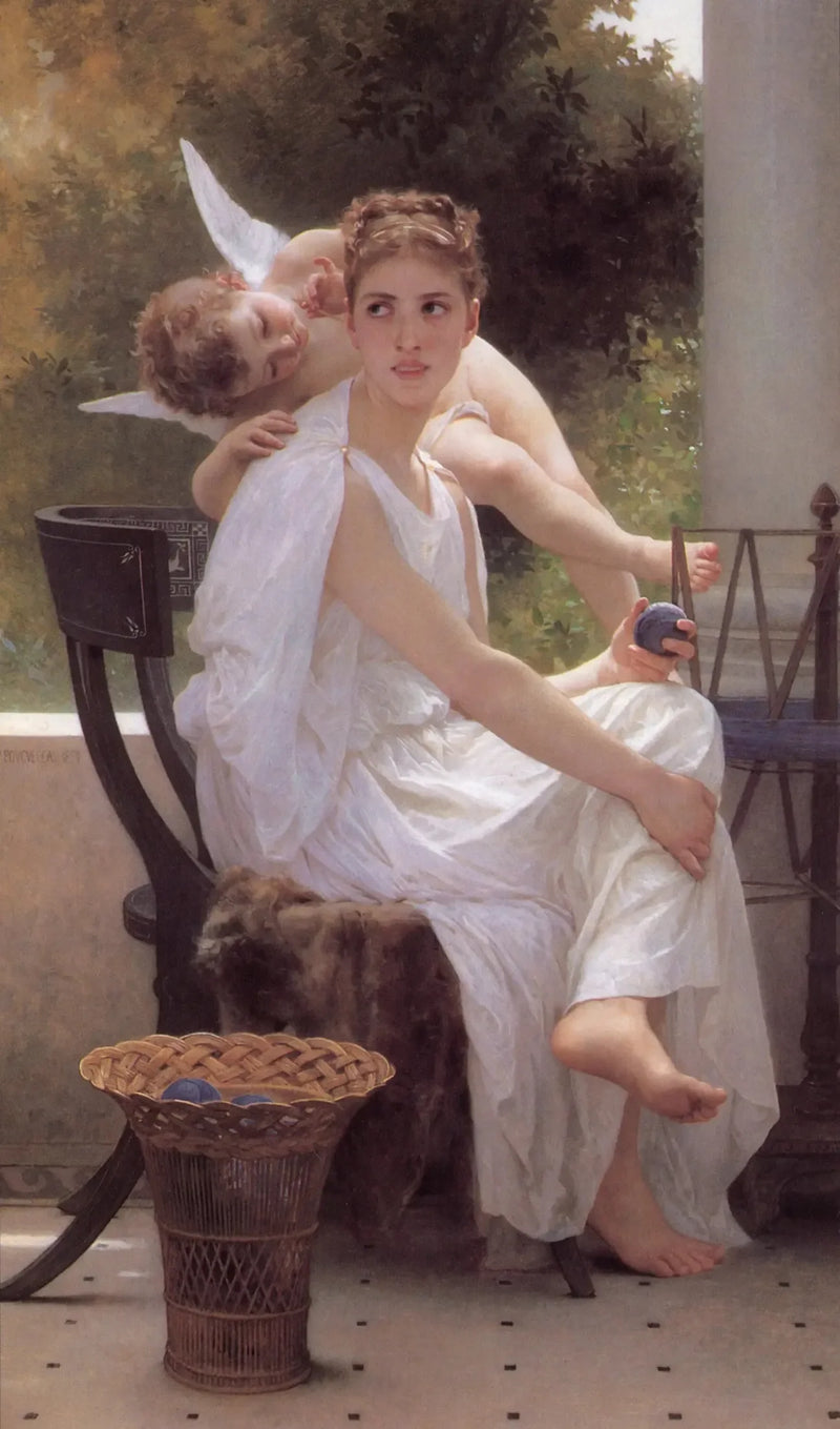 Die unterbrochene Arbeit - Bouguereau