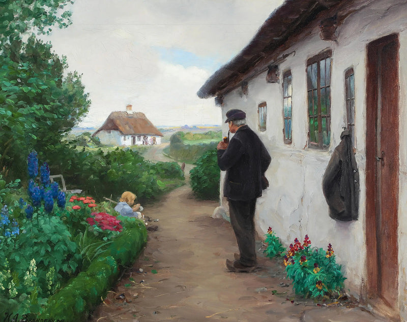 Der Fernfahrer Chr. Larsen aus Jyllinge. - H. A. Brendekilde