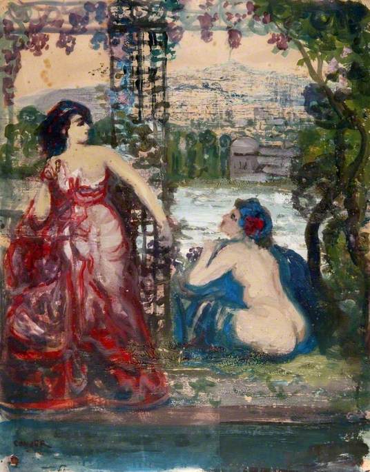 Das Gitter - Charles Conder