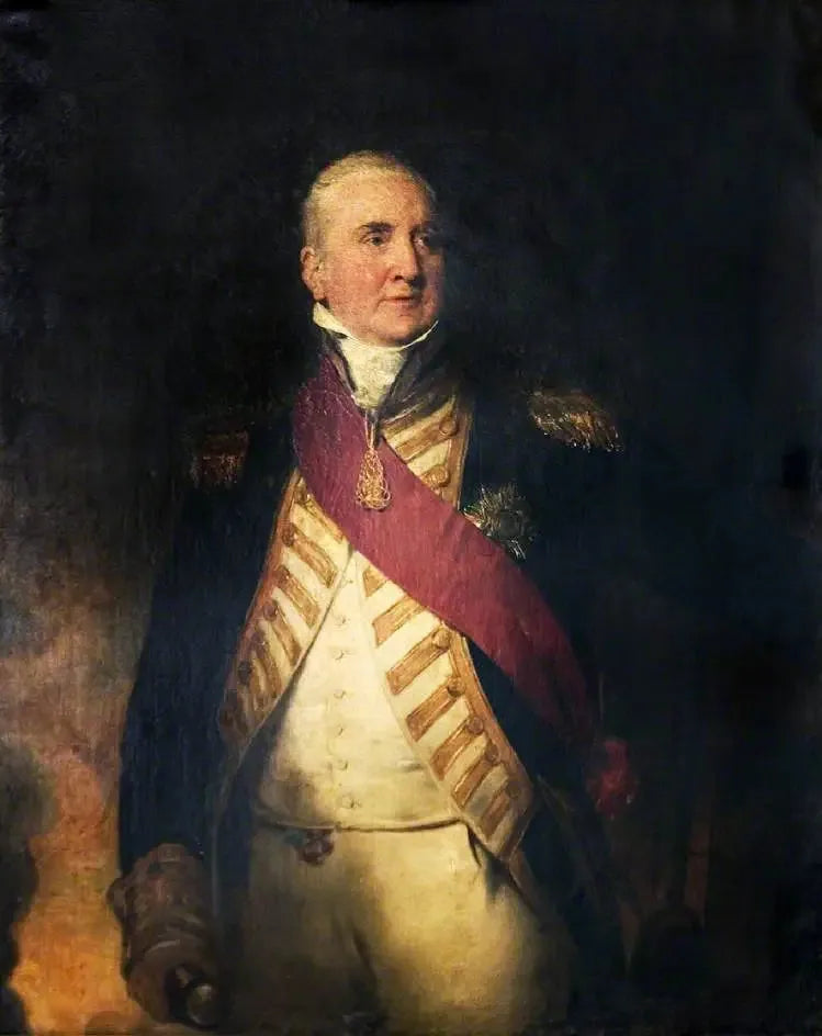 Der hochverehrte Edward Pellew (1757–1833), 1. Viscount of Exmouth, Vizeadmiral von England - Thomas Lawrence