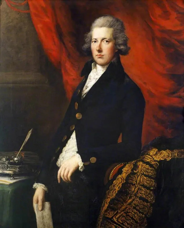 Der hochverehrte William Pitt der Jüngere (1759–1806) - Thomas Gainsborough