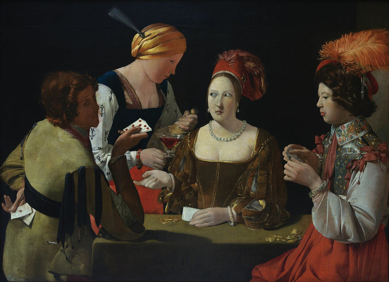 Der Betrüger mit dem Pik-Ass - Georges de La Tour