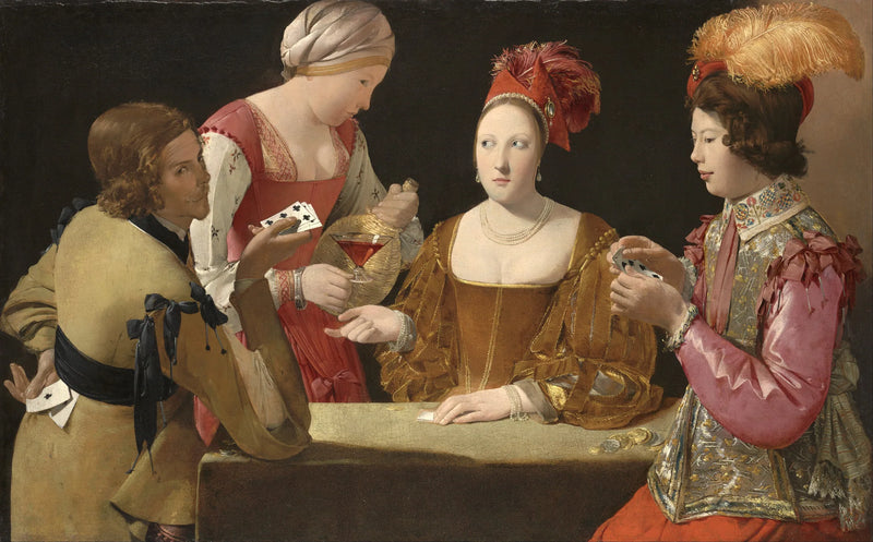 Der Betrüger mit dem Pik-Ass - Georges de La Tour