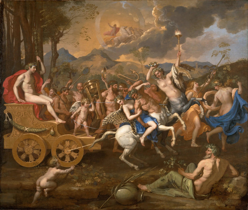 Der Triumph des Bacchus - Nicolas Poussin