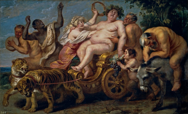 Der Triumph des Bacchus - Peter Paul Rubens