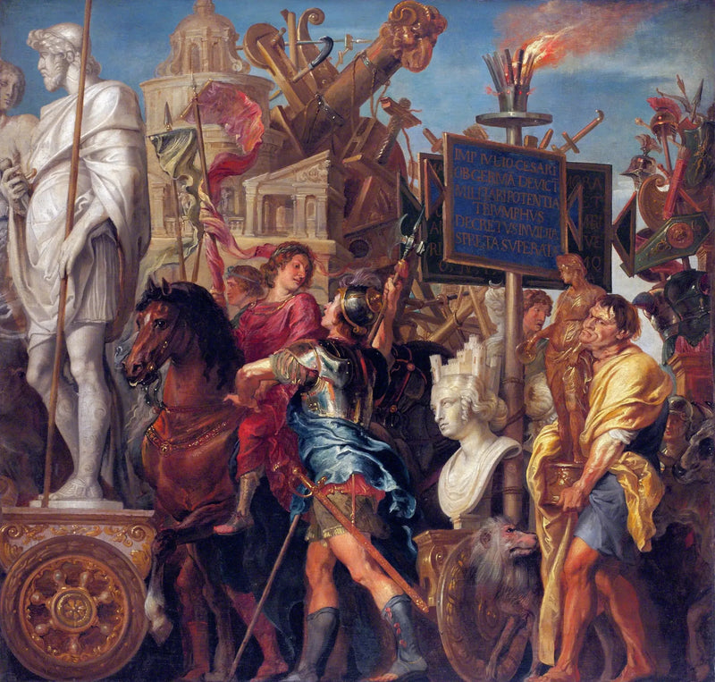 Der Triumph von Cäsar - Peter Paul Rubens