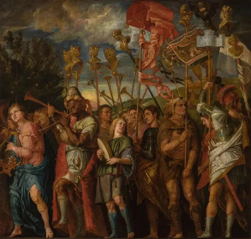 Der Triumph von Cäsar - Peter Paul Rubens