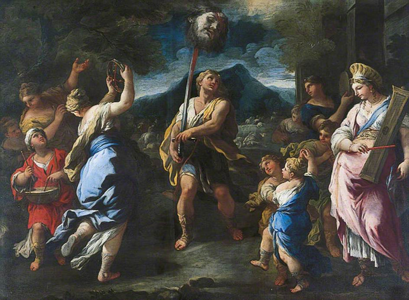 Der Triumph Davids - Luca Giordano