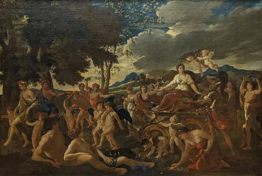 Der Triumph der Flora - Nicolas Poussin