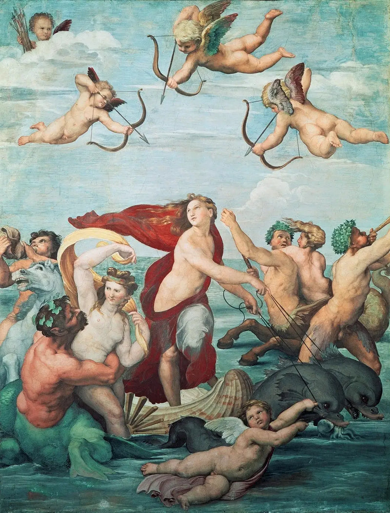 Der Triumph der Galathee - Raffael Sanzio