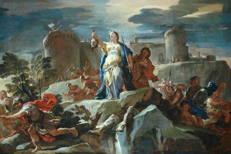 Der Triumph der Judith - Luca Giordano