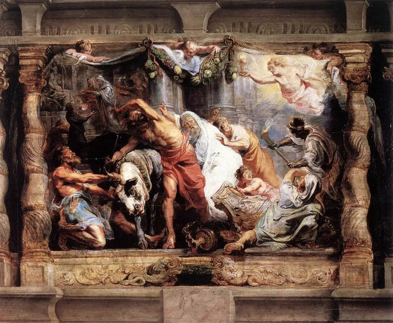 Der Triumph der Eucharistie über den Götzendienst - Peter Paul Rubens