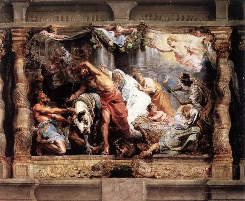 Der Triumph der Eucharistie über den Götzendienst - Peter Paul Rubens