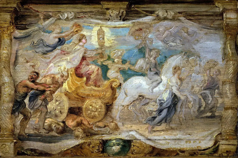 Der Triumph der Eucharistie über Ignoranz und Blindheit - Peter Paul Rubens