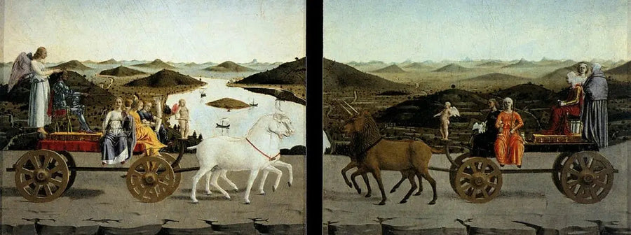 Der Triumph der Keuschheit - Piero della Francesca