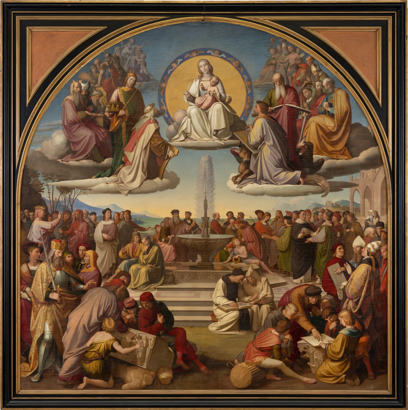 Der Triumph der Religion in den Künsten - Johann Friedrich Overbeck