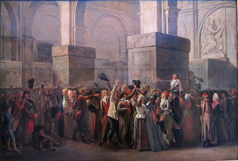Der Triumph des Marat - Louis-Léopold Boilly
