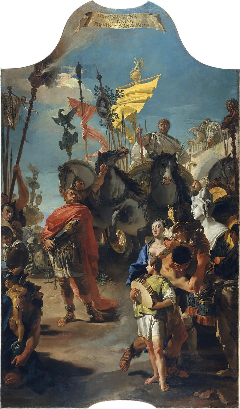 Der Triumph des Marius - Giovanni Battista Tiepolo