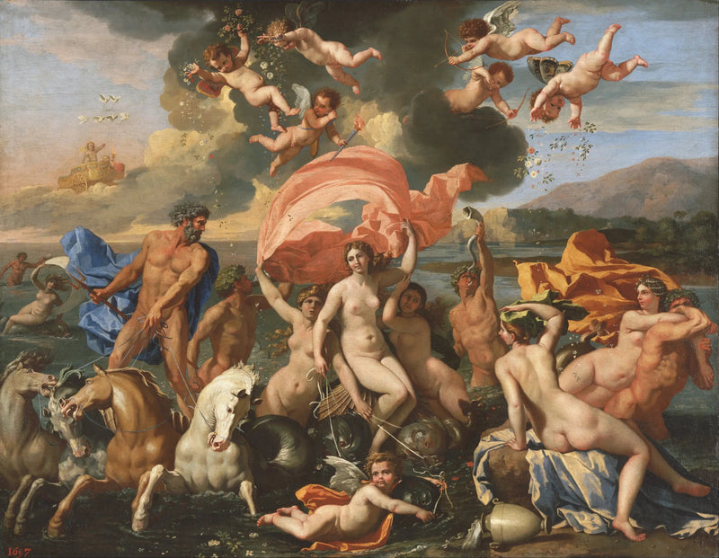 Der Triumph des Neptun - Nicolas Poussin