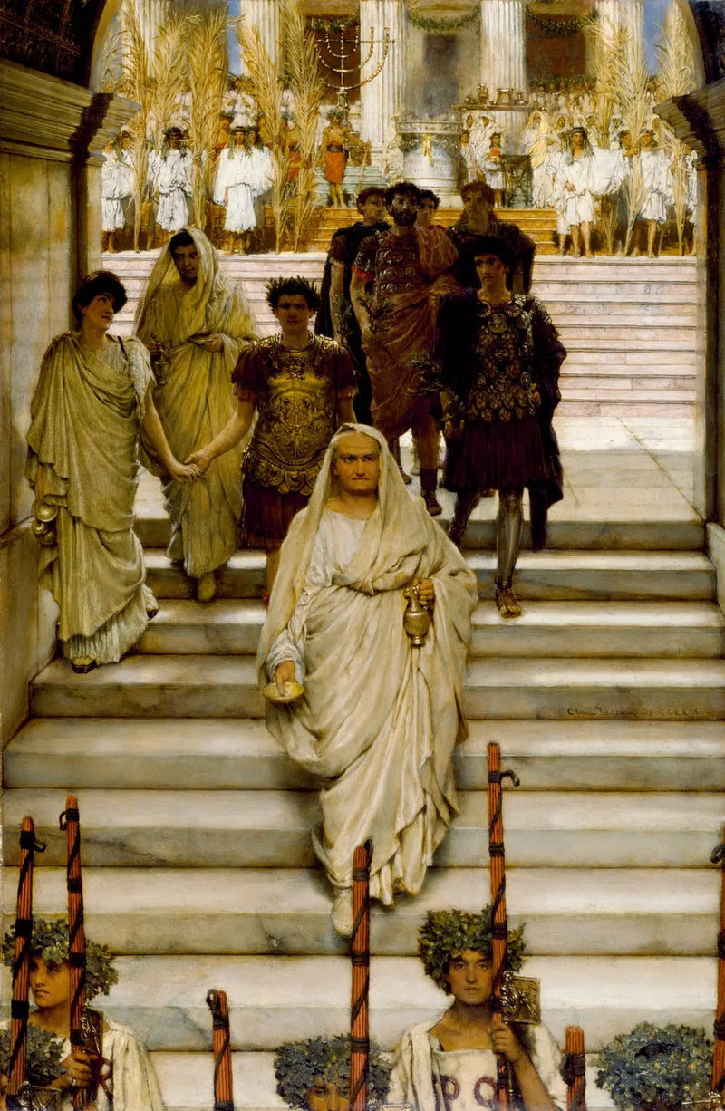 Der Triumph von Titus : Die Flavier - Lawrence Alma-Tadema