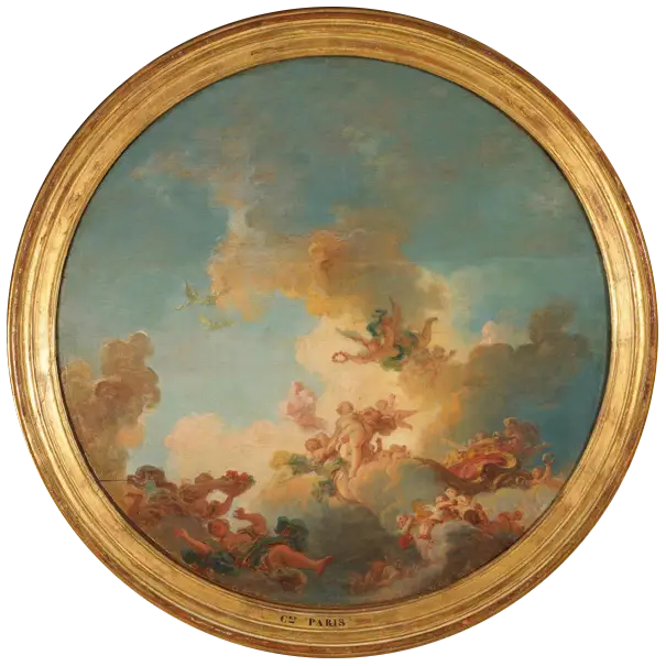 Der Triumph der Venus - Jean-Honoré Fragonard