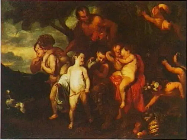 Der Triumph des jungen Bacchus - Antoine van Dyck