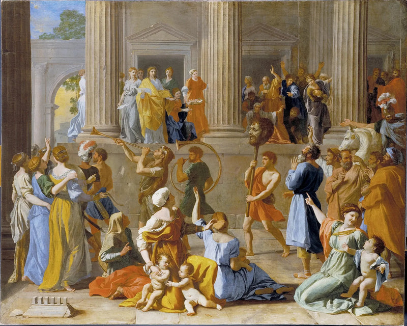 Der Triumph Davids - Nicolas Poussin