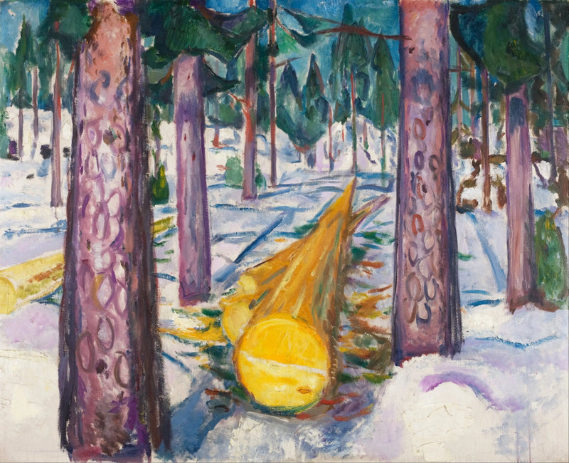Der gelbe Stamm - Edvard Munch