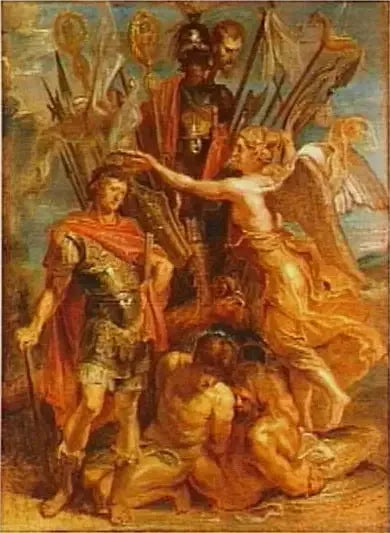 Der Preis, der Konstantin gewidmet ist - Peter Paul Rubens