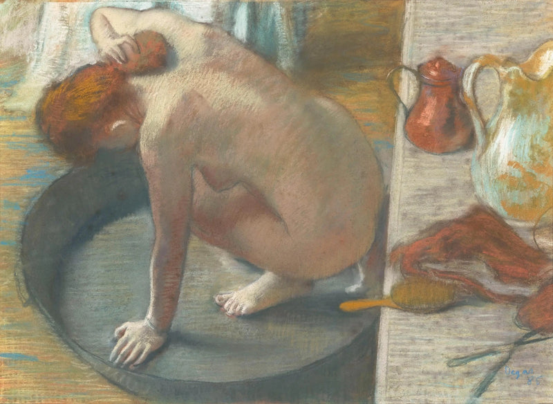 Der Tub - Edgar Degas