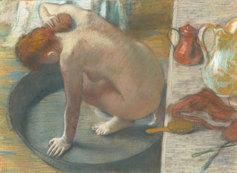 Der Tub - Edgar Degas