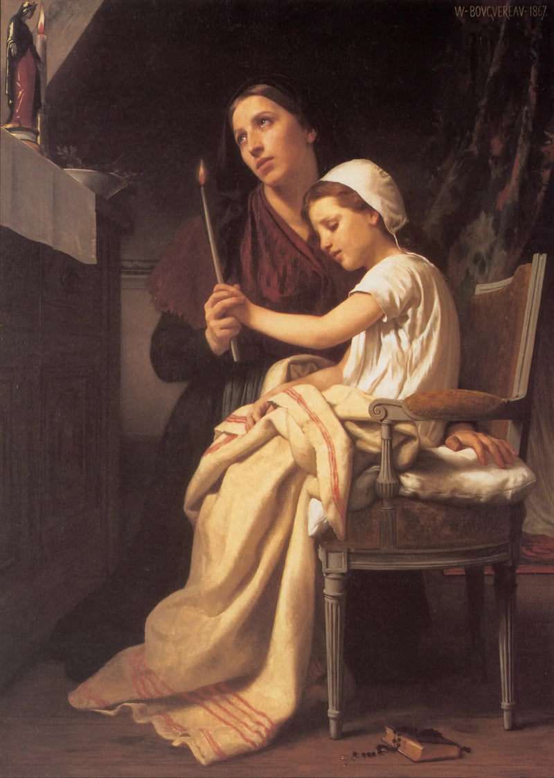 Der Wunsch - Bouguereau