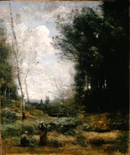 Das Tal - Jean-Baptiste Camille Corot